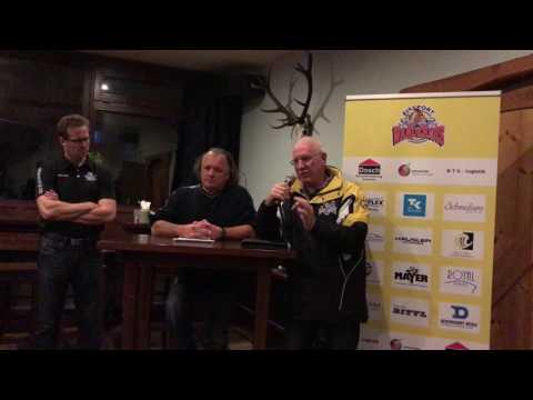 Pressekonferenz: Wanderers Germering - HC Landsberg (23.10.16)