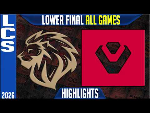 LYON vs SEN Highlights ALL GAMES | LCS Lower Final 2026 Playoffs | LYON vs Sentinels