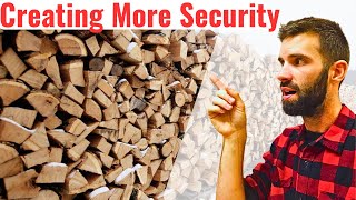 Preparing Enough Firewood for a Long Cold Winter. Homesteading Essentials Part 1