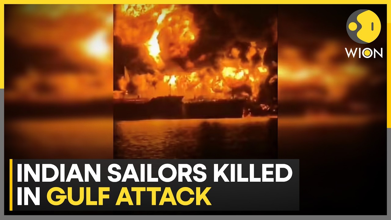 Indian Sailors Killed in Gulf Attack Amid Rising Tensions From Iran Retaliation | WION