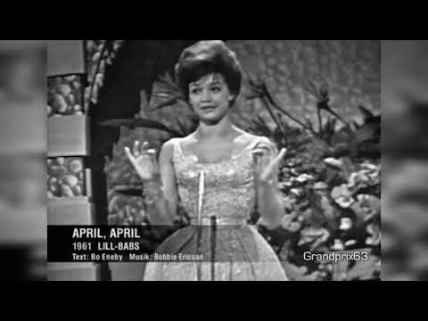 ESC 1961—SUECIA. APRIL APRIL–LILL BABS