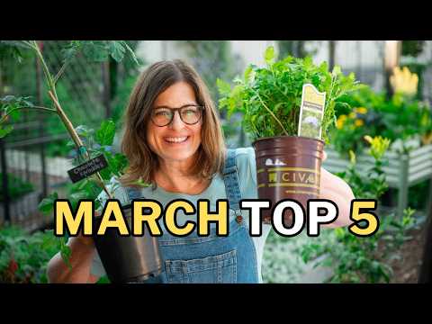 CROPS & TASKS: What to PLANT & DO in March (Mild Winter Climates)