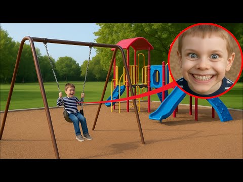 if you ever see a child smiling alone in the park, RUN! (he's Dangerous)