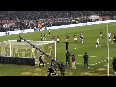 Gol de penal de Rodrigo Mora en su despedida