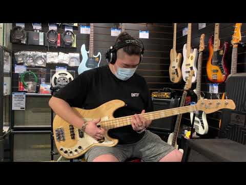 SIRE Marcus Miller P7 Swamp Ash-4 (Natural) Sound Demo