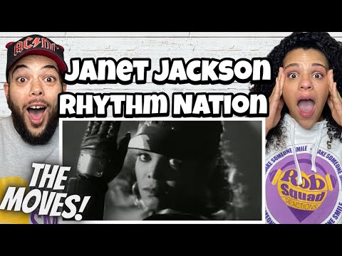 SHE HAS MOVES!!..FIRST TIME HEARING Janet Jackson -  Rhythm Nation REACTION
