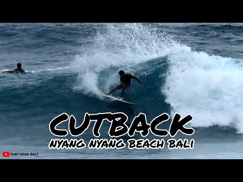 PERFECT DAY AND WAVE SURFING NYANG NYANG BEACH BALI