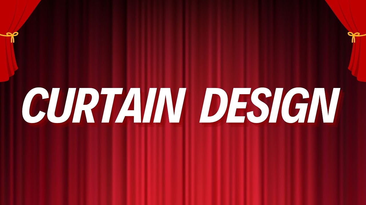 Create a vector curtain effect design tutorial in adobe illustrator