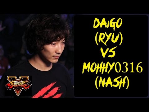 Street Fighter V DAIGO UMEHARA (RYU) VS mohhy0316 (NASH) RANKED MATCH - VER 1.01