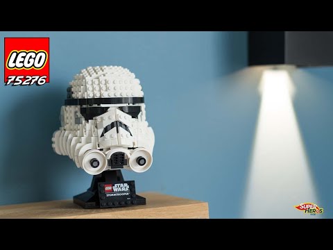 Vidéo LEGO Star Wars 75276 : Le casque de Stormtrooper