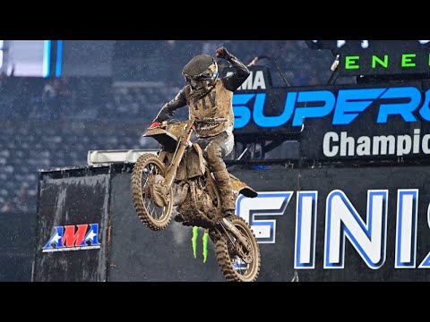 Supercross Round #14 250SX Highlights | East Rutherford, NJ MetLife Stadium | Apr 23, 2023