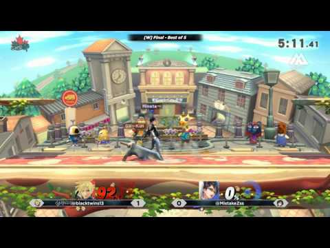 Blacktwins vs Mistake - The Come Up 2017 - Wii U Winners Final