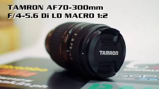 Video thumbnail for TAMRON AF70-300mm F/4-5.6 Di LD MACRO 1:2 | Cheap Zoom Lens (with samples) by pao