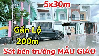 ☎️Gọi Nhanh để CHỐT 5x30m Gần Lộ 200m!Kế bên trường MẪU GIÁO-Kim Thủy còn 3căn mới Tinh-Sân sau rộng