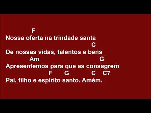 Nossa Oferta Na Trindade (oferenda) - Paulus
