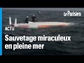 Sauvetage miraculeux d’un skipper français bloqué 16 heures sous la coque de son bateau chaviré