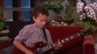 Child Guitar Prodigy! on Ellen Show