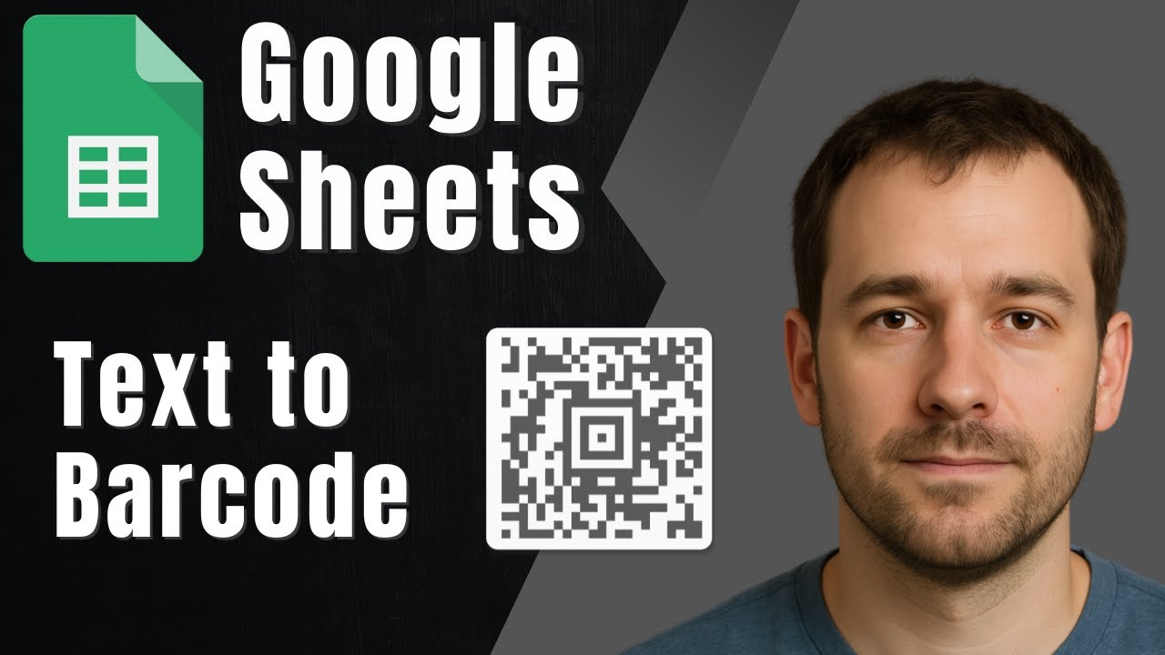 How to Turn Text into Barcodes in Google Sheets (2025 Tutorial)