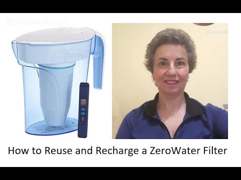 How to Reuse and Recharge a ZeroWater Filter