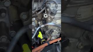 Coolant return line freightliner Cascadia replaced #repair
