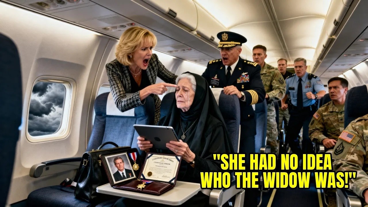 Karen Screamed at Mute Widow on Flight 553 — Had No Idea Who She Was, Instantly Regrets It