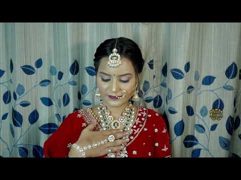 ##bridal ##bridalmakeup ##bridaljewellery          ##bridal hairstyles ##cheshta beauty care