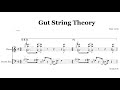 トニー・レヴィン微分音使用例 Gut String Theory / Tony Levin