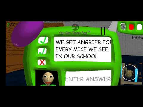 Honey, I Shrunk the Student - Baldi's basics 1.3.2 decompiled mod PORT ANDROID Балди но я меленький