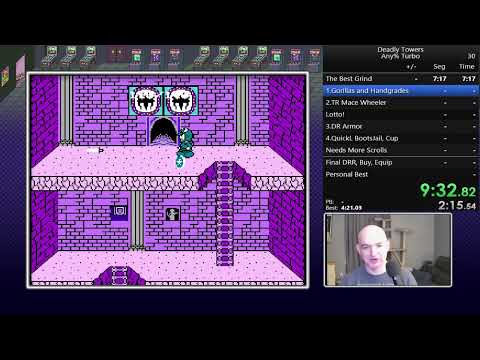 Deadly Towers - Deathless Speedrun in 44 minutes!