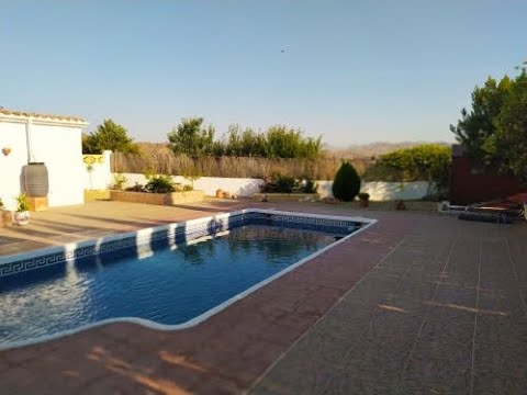 Cla7409 video 2 the gardens. For sale 3 bed villa Arboleas -169,950 Euros