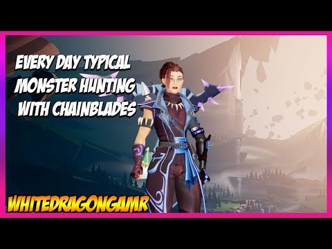 Every day typical monster hunting with chainblades | Dauntless
