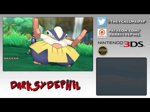 Pokemon Moon playthrough pt30 - Facing the Water Trial/Catching the Fishies