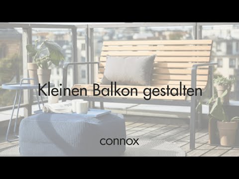 Kleinen Balkon gestalten - wenig Platz, viele Möglichkeiten | Tutorial & Ideen