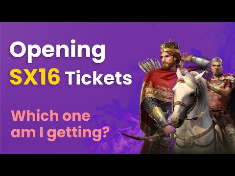 Opening my sx16 tickets - Rise of Empires - EVL Em