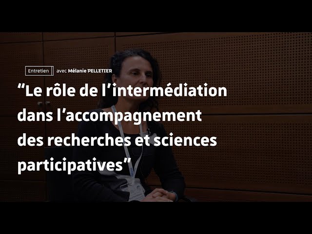 Conférence Réiunis: «Entretien avec Mélanie Pelletier»