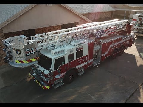 Truck Walk-Around: San Antonio's Pierce Velocity 100' Aerial Platform
