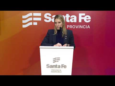 Conferencia de prensa de la vocera Virginia Coudannes