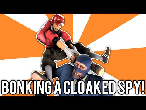 TF2 Bonking a Random Cloaked Spy! (Scout Gameplay) // demize
