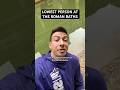 Im the lowest person at the Roman baths #low #roman #bath #lowest #uk