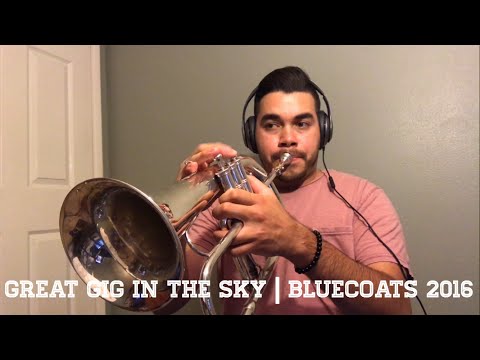 Great Gig in the Sky | Bluecoats 2016 | Flugelhorn/ Trumpet Solos 🎧| Antonio Cabrera