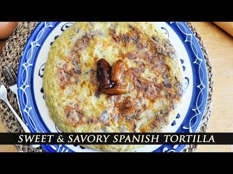 MAKING A SPANISH TORTILLA: with Mushrooms, Dates & Manchego Cheese