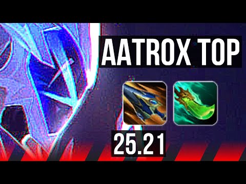 AATROX vs VOLIBEAR (TOP) | 71% winrate, Legendary | EUW Master | 25.21