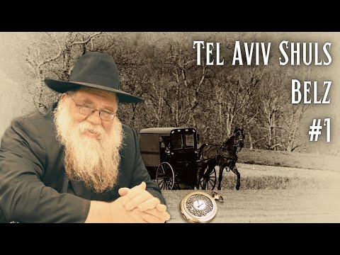 Tel Aviv: Belz shul where Belzer Rebbe lived, davened and met people #1 - Rabbi Chaim Dalfin