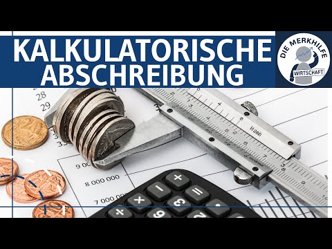 Kalkulatorische Abschreibung - Ursachen, Prinzip & Beispiel einfach erklärt -  Kostenrechnung