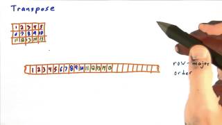 Transpose Part 1 - Intro to Parallel Programming