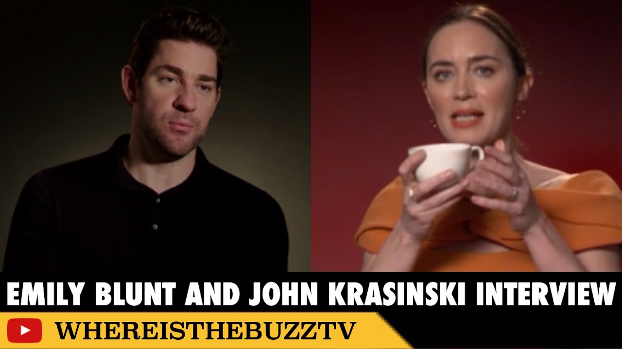 Emily Blunt and John Krasinski Talk ‘A Quiet Place Part II’
