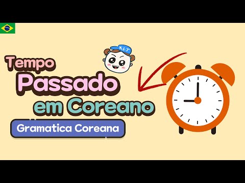 Tempo PASSADO Coreano: Gramatica Coreana
