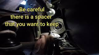 How to fix AC clutch plate on Ford expedition 2007.