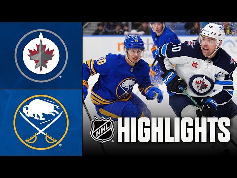 Jets vs. Sabres | NHL Highlights | December 01, 2025