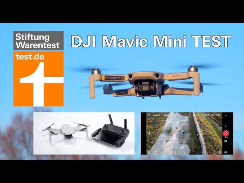 Test DJI Mavic Mini: Kleine Drohne mit guter Kamera (Drohnen-Test Stiftung Warentest)